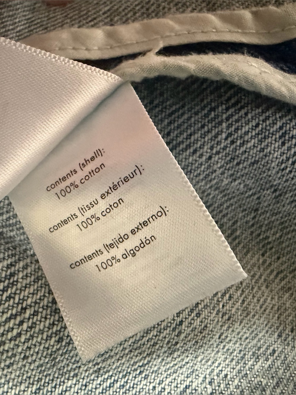WeWoreWhat Denim Blazer, Size Medium - Picture 10 of 13